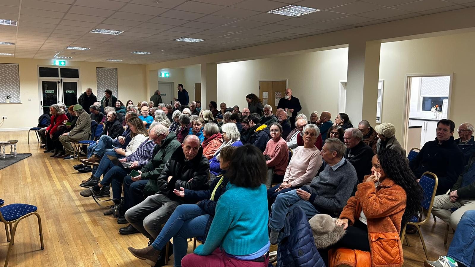 Overton Living Room Plans Revealed at Packed Village Meeting