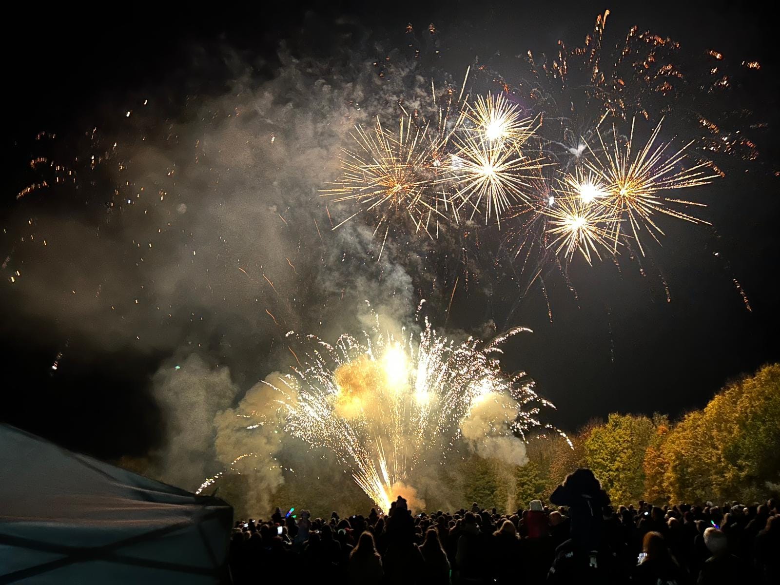 Spectacular Fireworks Light Up Overton: Community Gathers for Annual Display