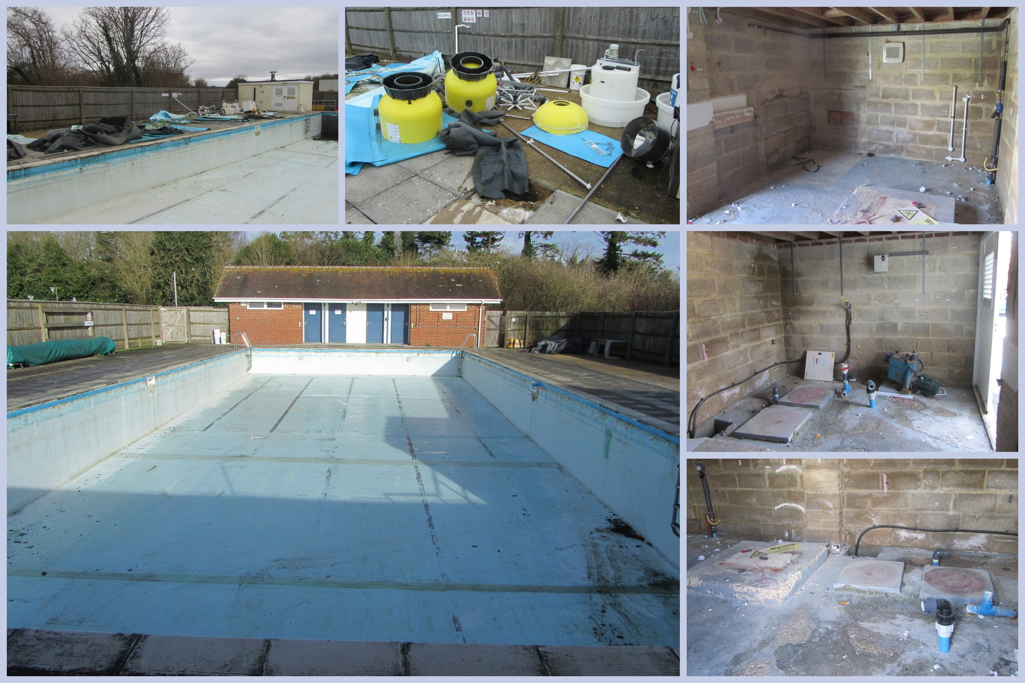 No swimming this summer as Lordsfield Swimming Club undergoes refurbishment.
