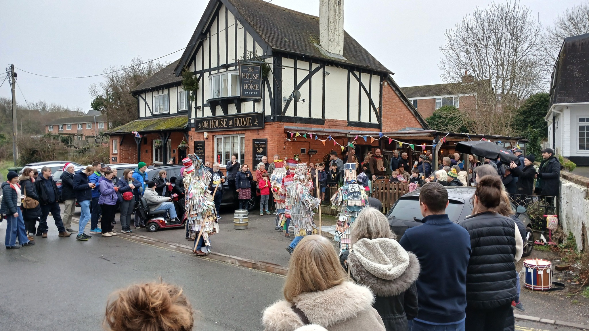 Overton Mummers Bring Boxing Day Tradition Back to the Village