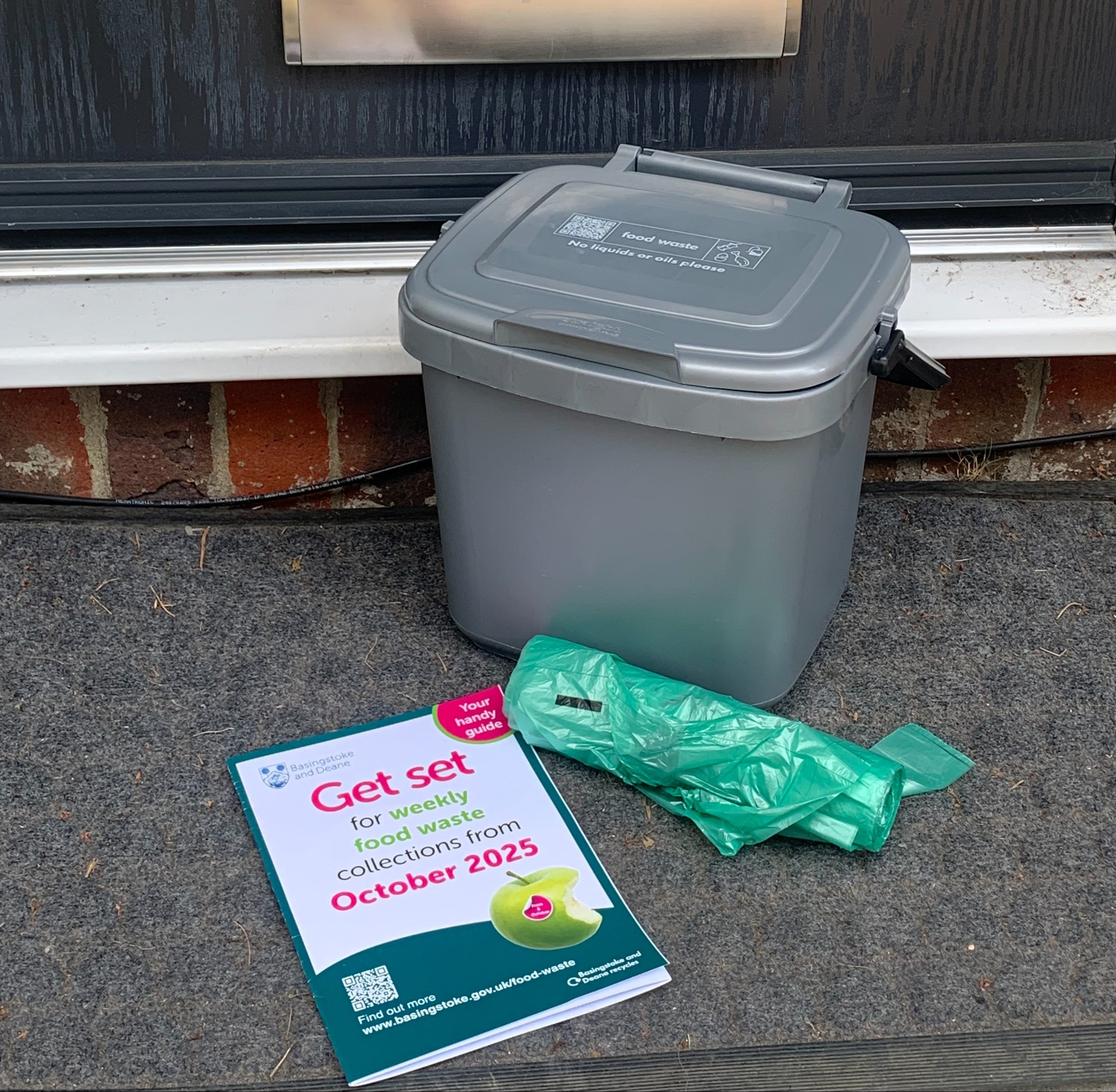 Weekly Food Waste Collections Begin in Basingstoke and Deane Next Week