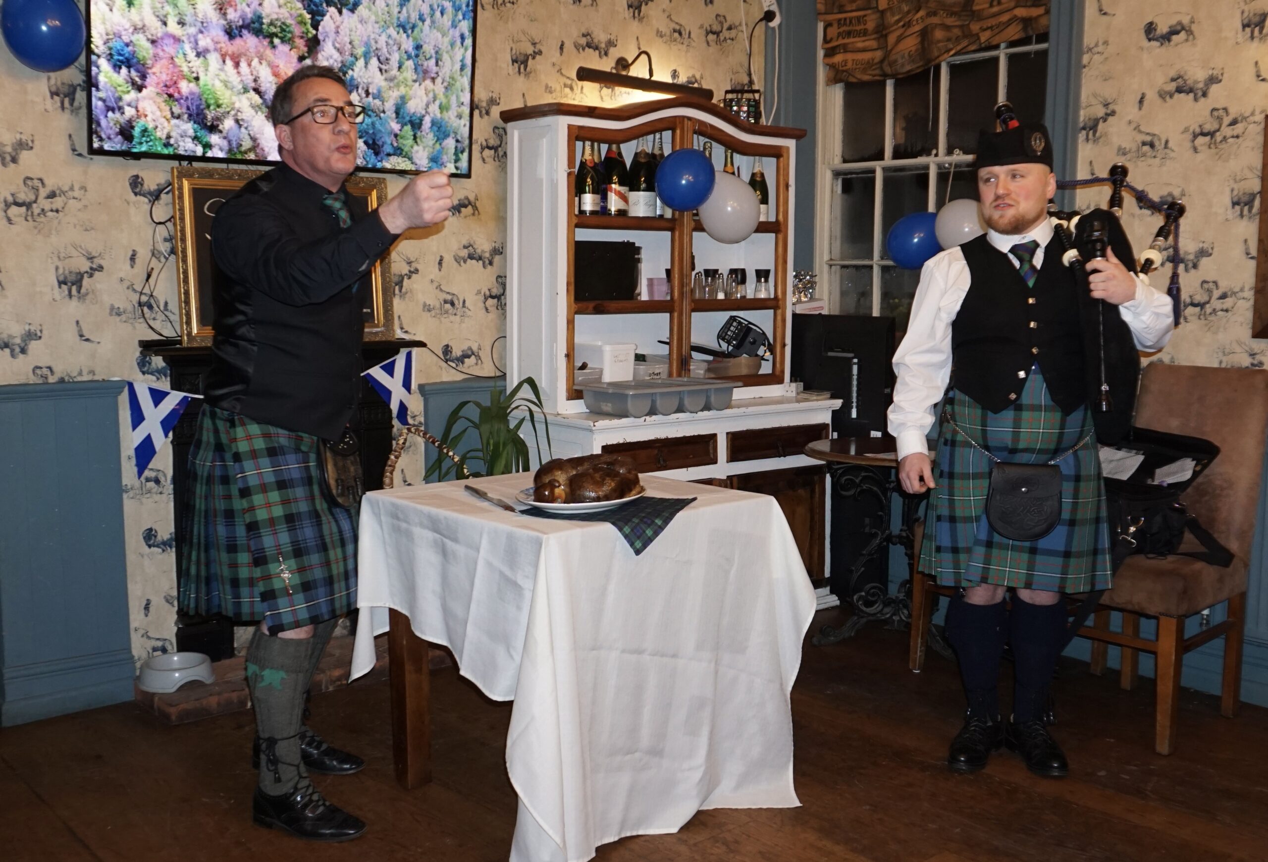 Red Lion Brings Scotland to the Village with Burns Night Supper