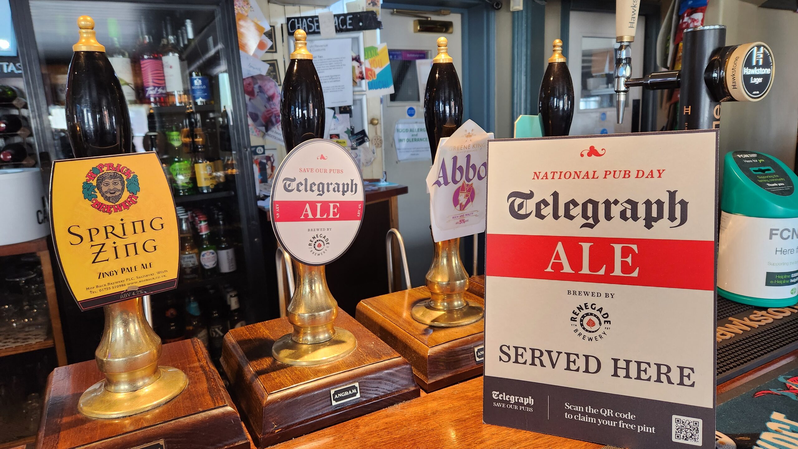 Free pints offered at two local pubs tomorrow