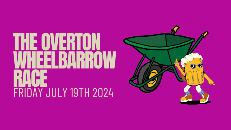 Wheelbarrow Race is ON.