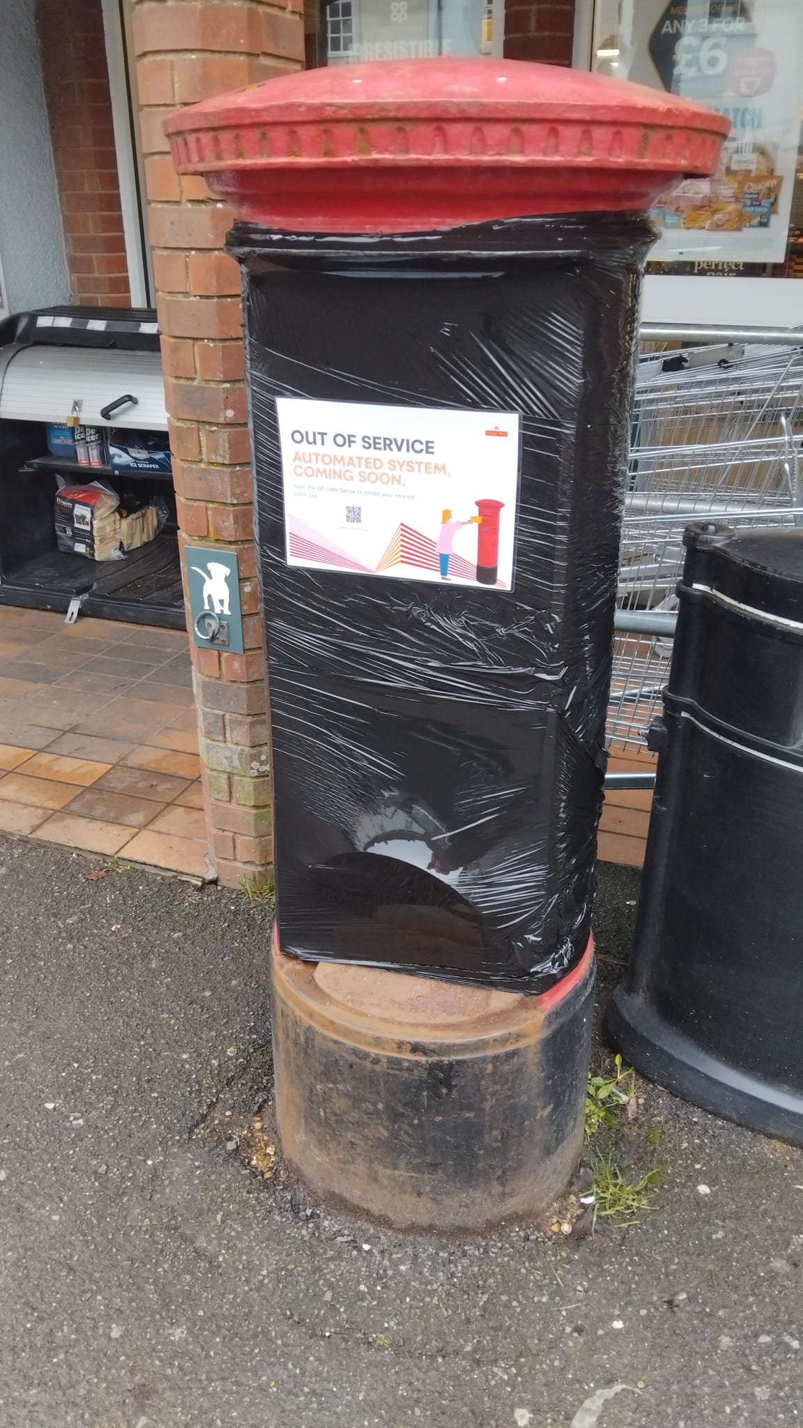 Village centre postbox to be upgraded to new solar-powered design