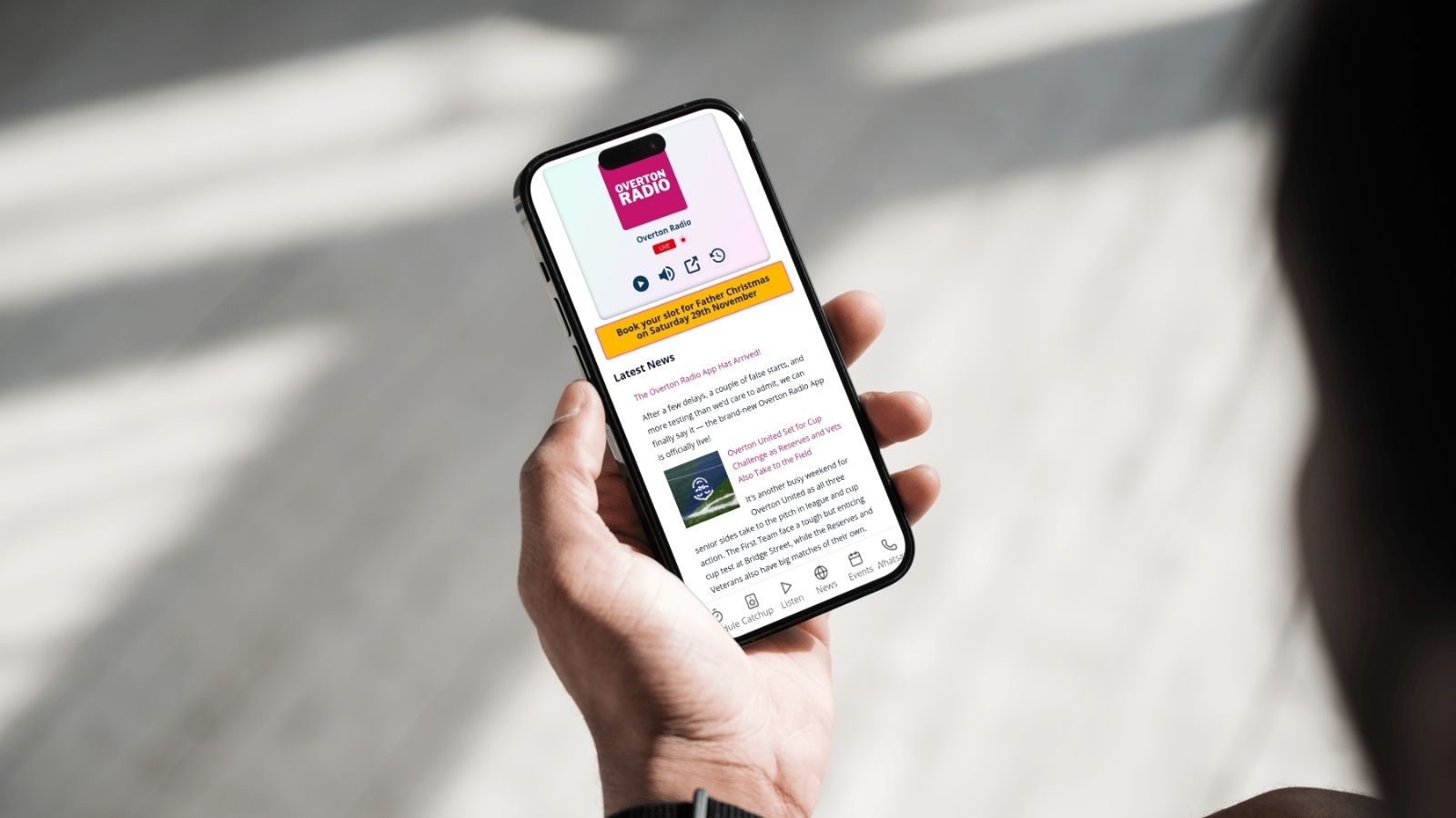 The Overton Radio App Has Arrived!
