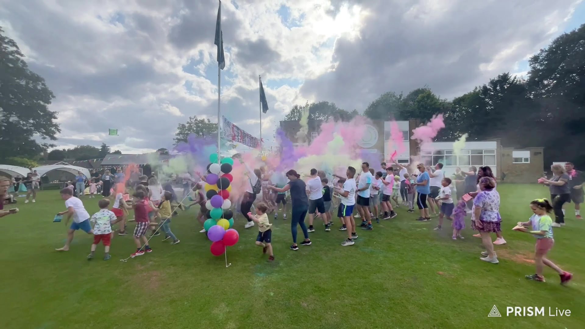 Colour Run Returns for an Evening of Family Fun
